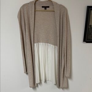 Fever Tan and Cream Women's Cardigan